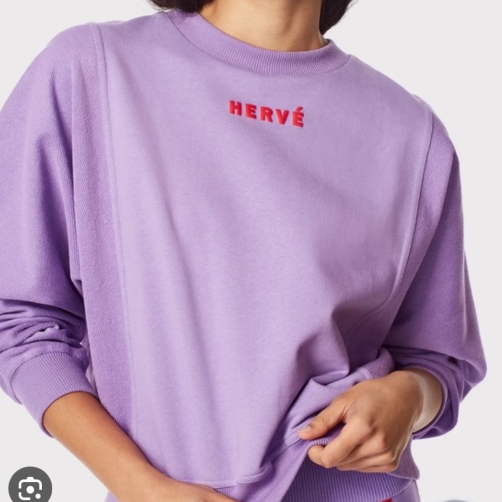 Hervé worn once purple sweater